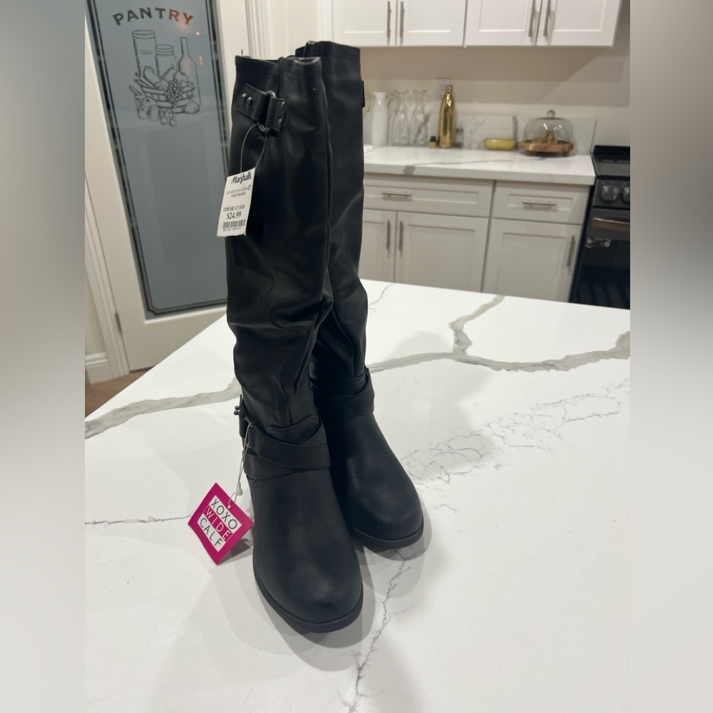 Black Leather Boots